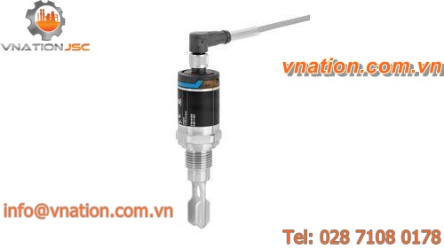 tuning fork level switch / for liquids / horizontal / stainless steel