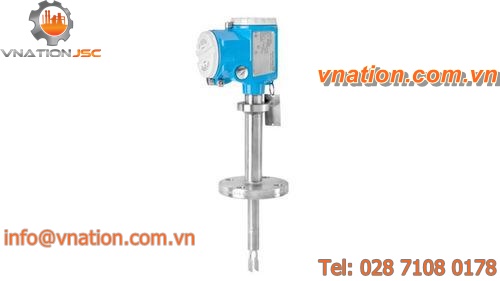 tuning fork level switch / for liquids / side-mount / stainless steel