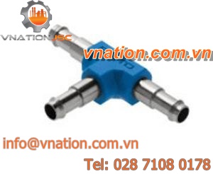 bulkhead fitting / barbed / threaded / T
