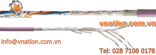 PROFIBUS cable / armored / PUR-sheathed / PVC-sheathed