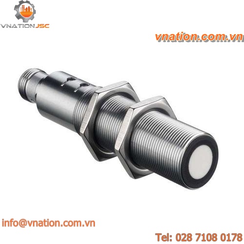 ultrasonic distance sensor / small / cylindrical / IP67