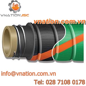 steam hose / cleaning / for tanker trucks / chemical