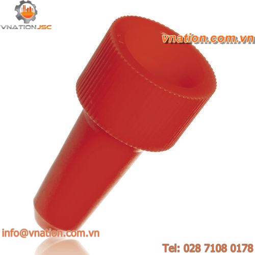 conical plug / male / plastic / protection