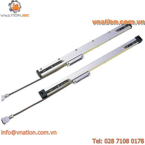 absolute linear encoder / optical / exposed / sealed