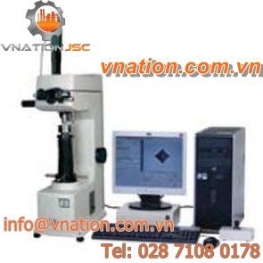 Vickers indentation hardness tester / bench-top / automatic