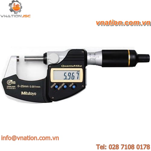 outside micrometer / digital / ratchet / waterproof