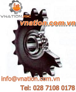 straight-toothed sprocket wheel / idler