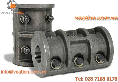 rigid coupling / for shafts / steel