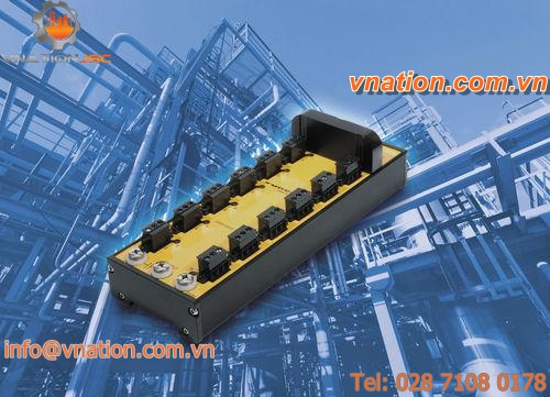 aluminum junction box / IP20 / fieldbus
