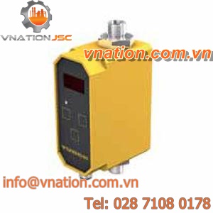 vortex flow meter / for water / in-line / with display