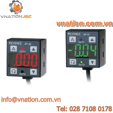 air pressure sensor / with digital display