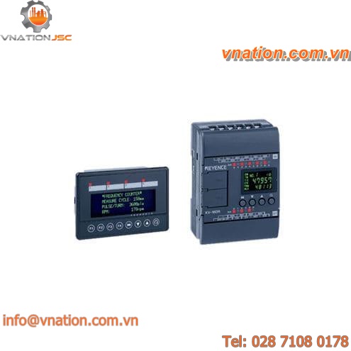 compact PLC / panel-mount / high-speed