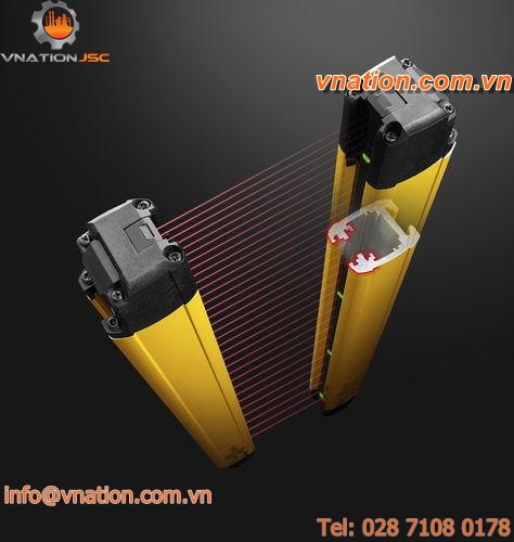 type 4 safety light curtain / multibeam / through-beam / impact-resistant