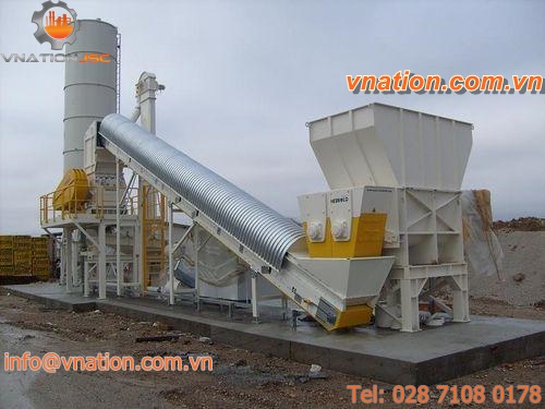 double-shaft shredder / for wood / rubber / plastics