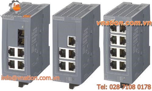 industrial ethernet switch / unmanaged / 8 ports