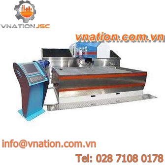 CNC cutting machine / water-jet / compact / 3-axis