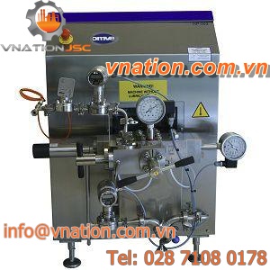 piston homogenizer / in-line / for laboratory