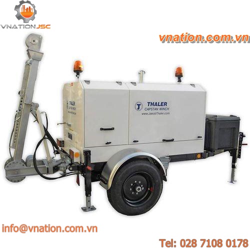 diesel engine winch / pulling