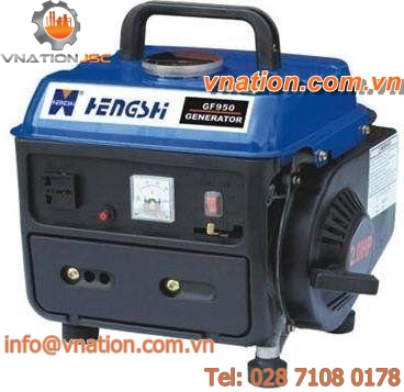 single-phase generator set / gasoline / 50 Hz / emergency