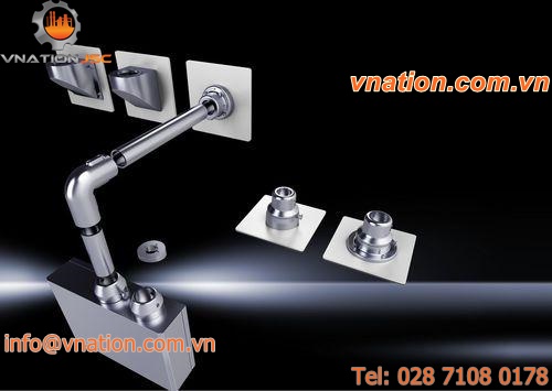 support arm system with control panel / stainless steel