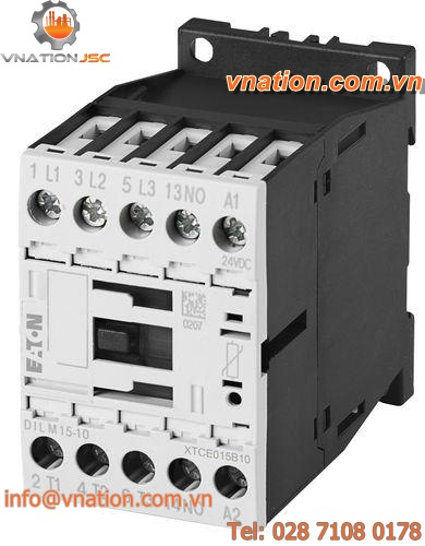 motor contactor / electromagnetic / AC / DC