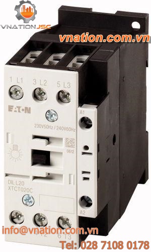 power contactor / electromagnetic / three-phase
