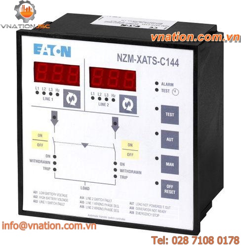 automatic transfer switch controller
