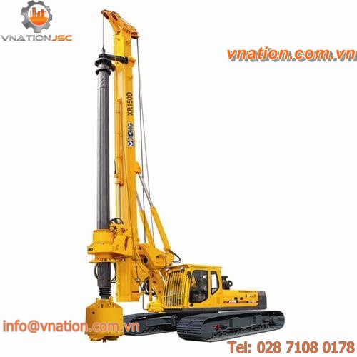crawler drilling rig / hydraulic / rotary / multi-function