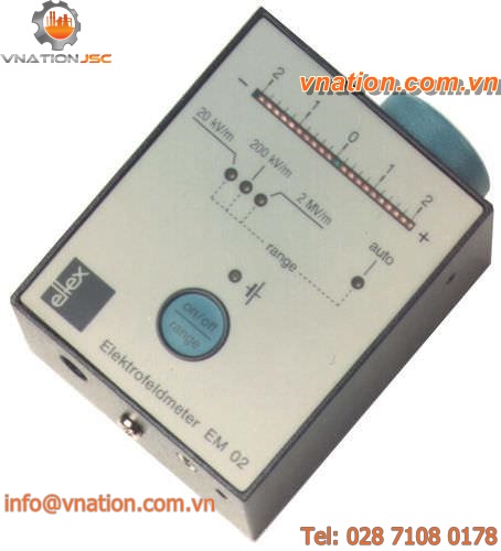 electrostatic field measuring device / cutting edge