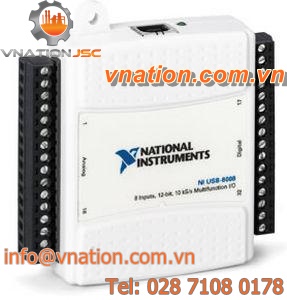 multi-channel data acquisition module / portable / USB / digital