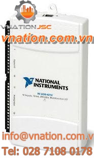 multi-channel data acquisition module / benchtop / USB / digital