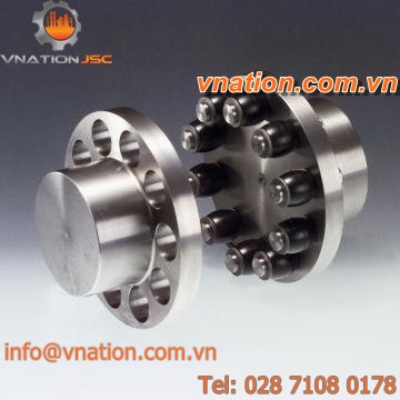 flexible coupling / flange / transmission / plastic
