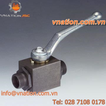 ball valve / lever / selector / steel