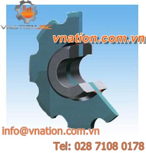 straight-toothed sprocket wheel / hub / for chain
