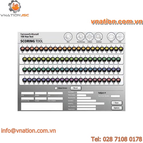 quality control software / color formulating