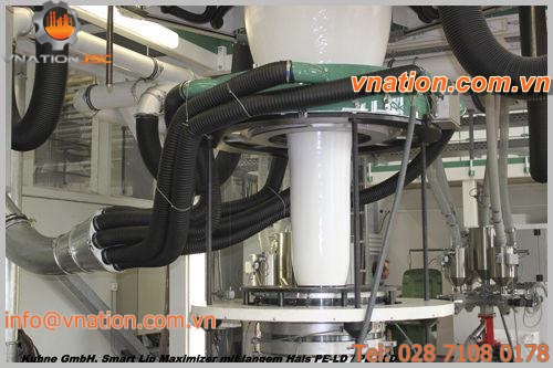 blown film extrusion line / for HDPE