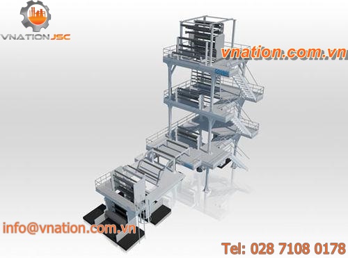 blown film coextrusion line / barrier film / multilayer