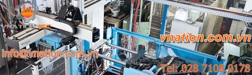 cartesian robot / 4-axis / for injection molding machines / industrial