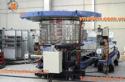 blown film extrusion line / agricultural film / 3 layers