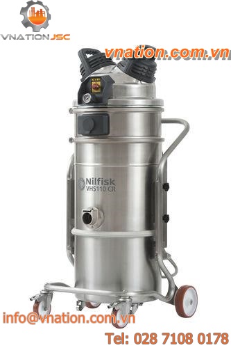 wet and dry vacuum cleaner / electric / clean-room / industrial