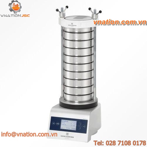 electromagnetic sieve shaker / for bulk materials / for powders / for pharmaceutical applications