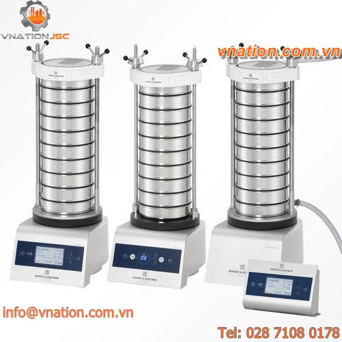 powder sieve shaker / for bulk materials / control / for pharmaceutical applications