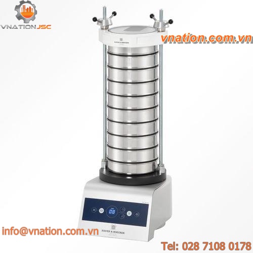 control sieve shaker / vibrating / electromagnetic / for bulk materials