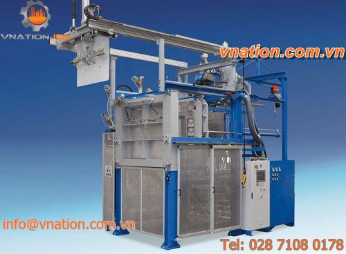 particle foam molding machine / for expanded polystyrene