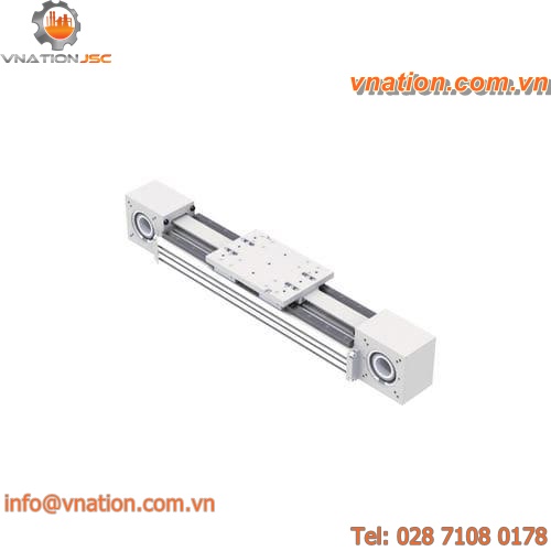 linear actuator / electric / timing belt / food