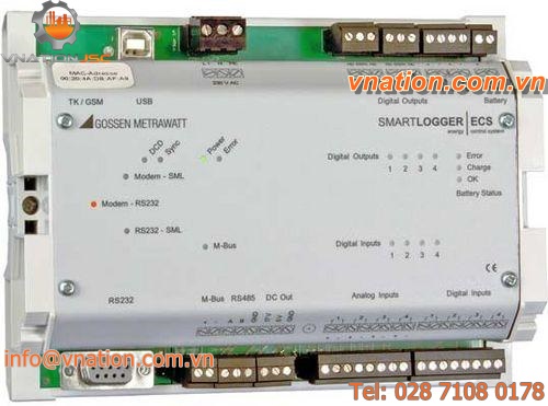 universal data-logger / programmable / Modbus / electric power meter