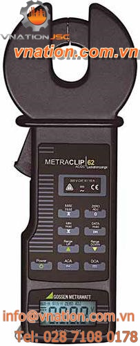 digital clamp ammeter / portable / true RMS / AC/DC