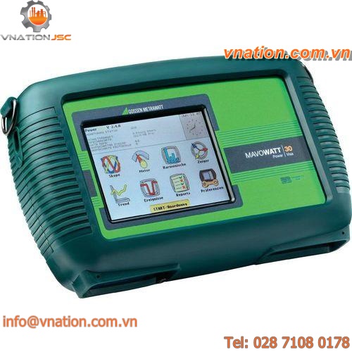power quality analyzer / power / portable