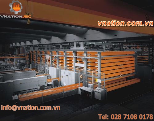 overhead crane storage system / for bars