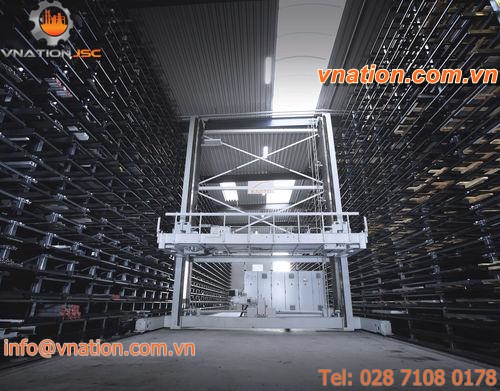 automatic storage system with stacker crane / for bars